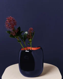 João vase M blue coral