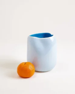 João vase M light blue blue