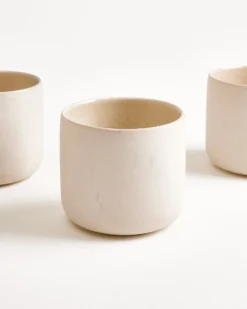 Lorosa Becher groß sand 4er-Set
