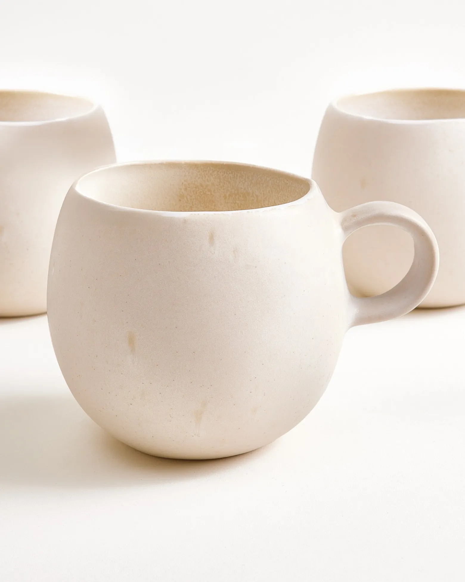 Lorosa Tasse groß sand 4er-Set