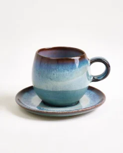 Madeira Tasse klein grünblau