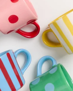MaM x Isis-Maria Brisa mug blue red striped