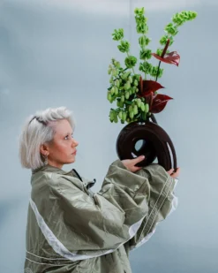 MaM x Ju Schnee Viparita vase L mokka