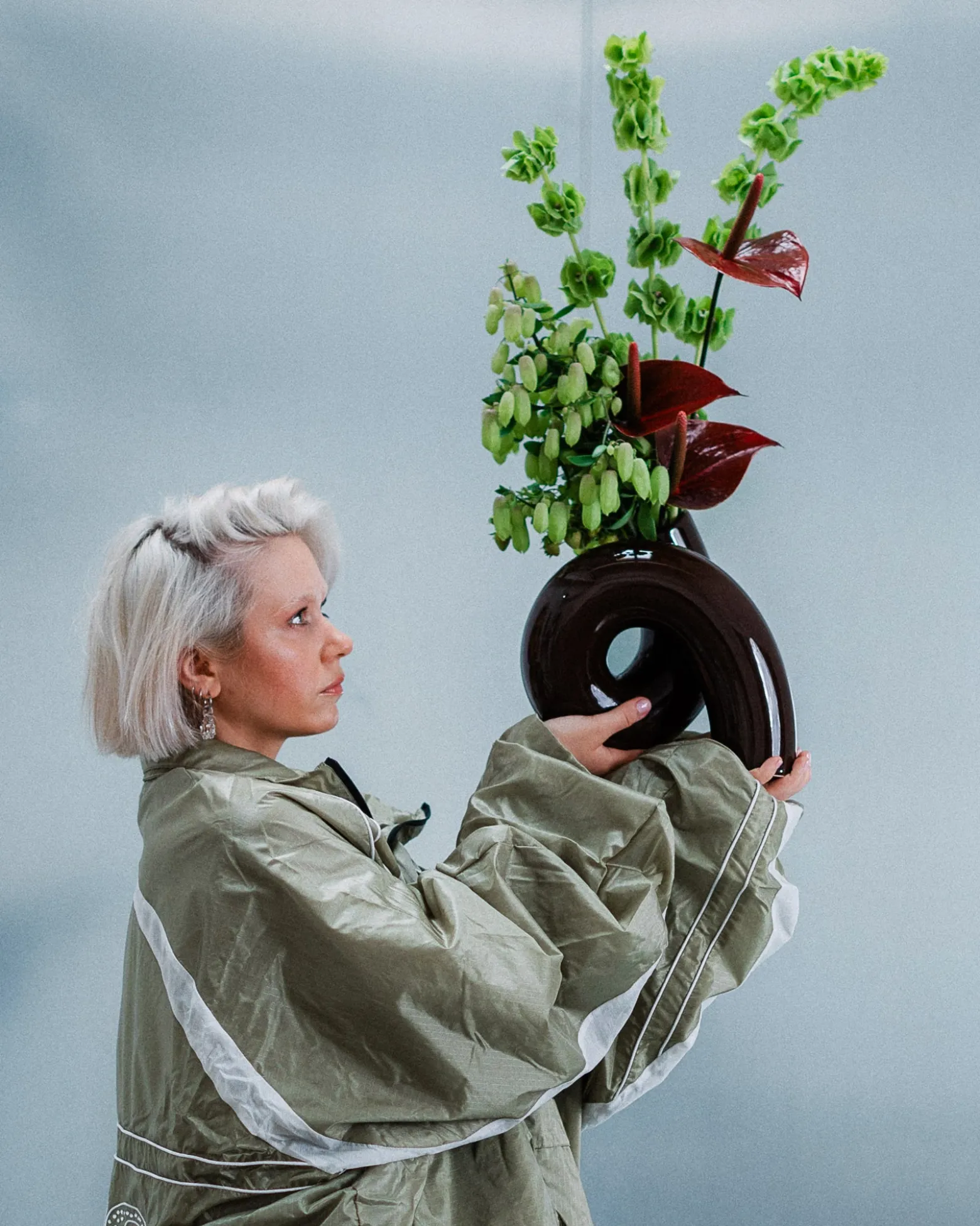 MaM x Ju Schnee Viparita vase L mokka