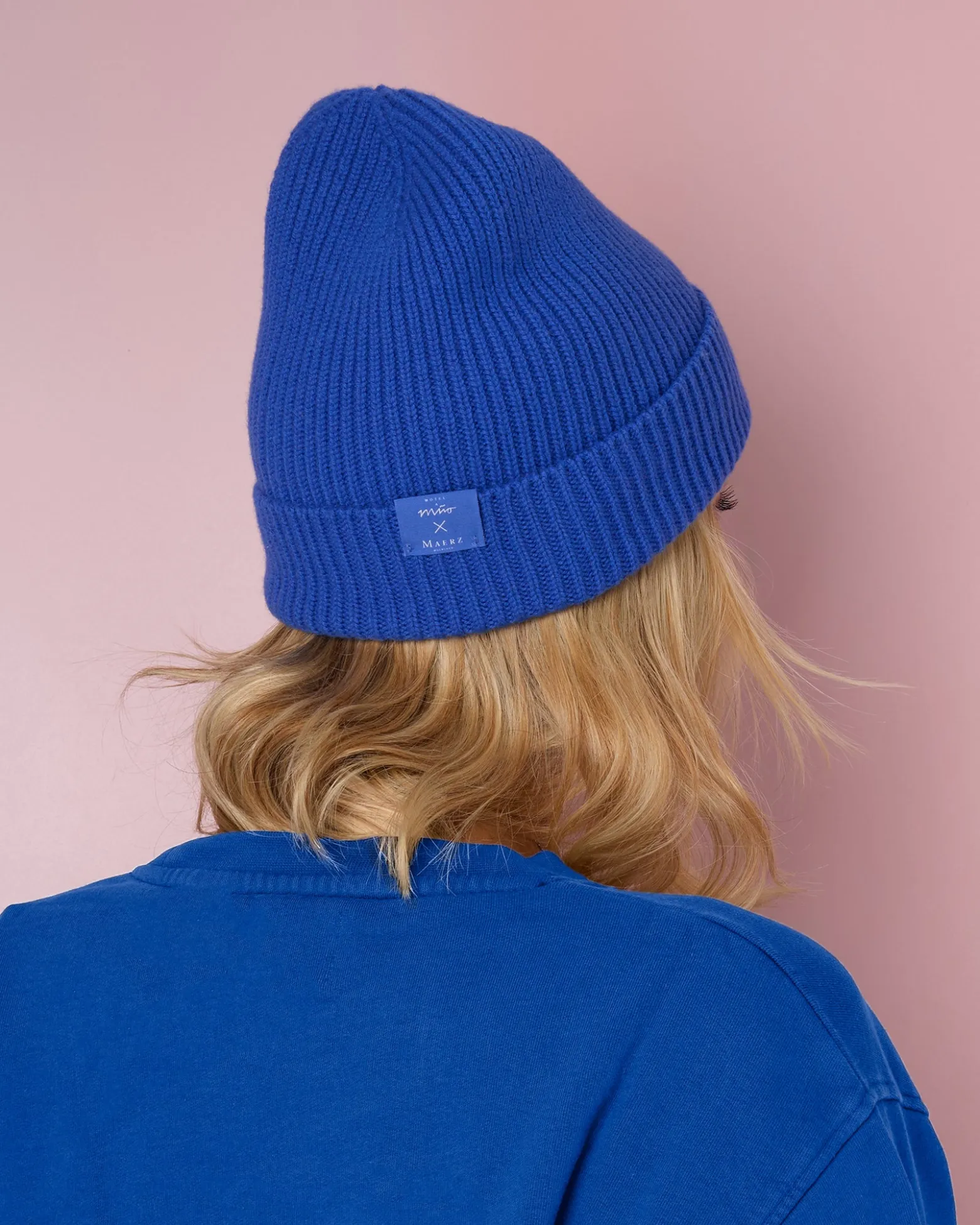 MaM x MAERZ Muenchen beanie blue