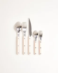 MaM x Sabre Paris - Cutlery Set of 5 orange off-white