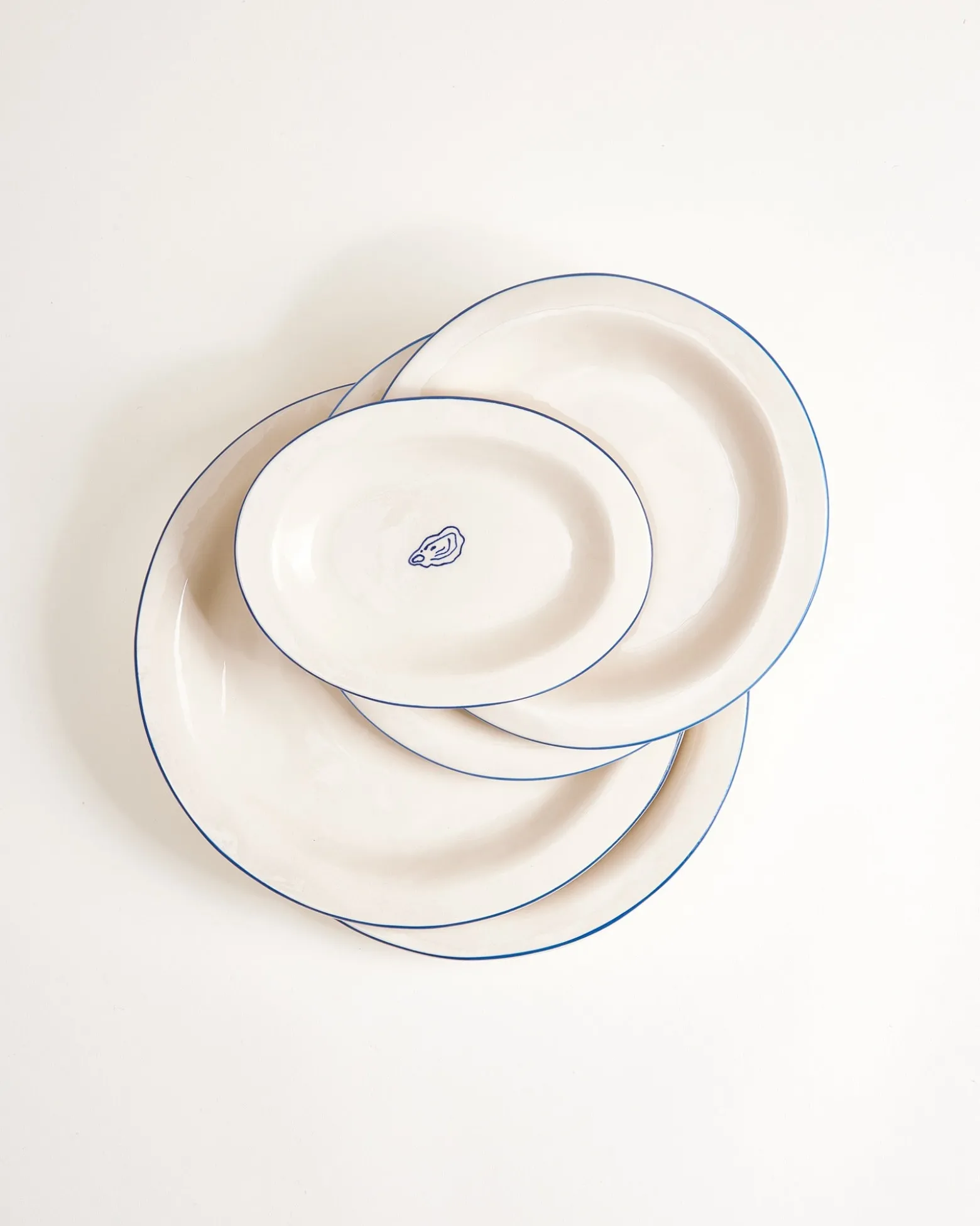 MaM x Sabre Paris - Plate set blue 5 pieces