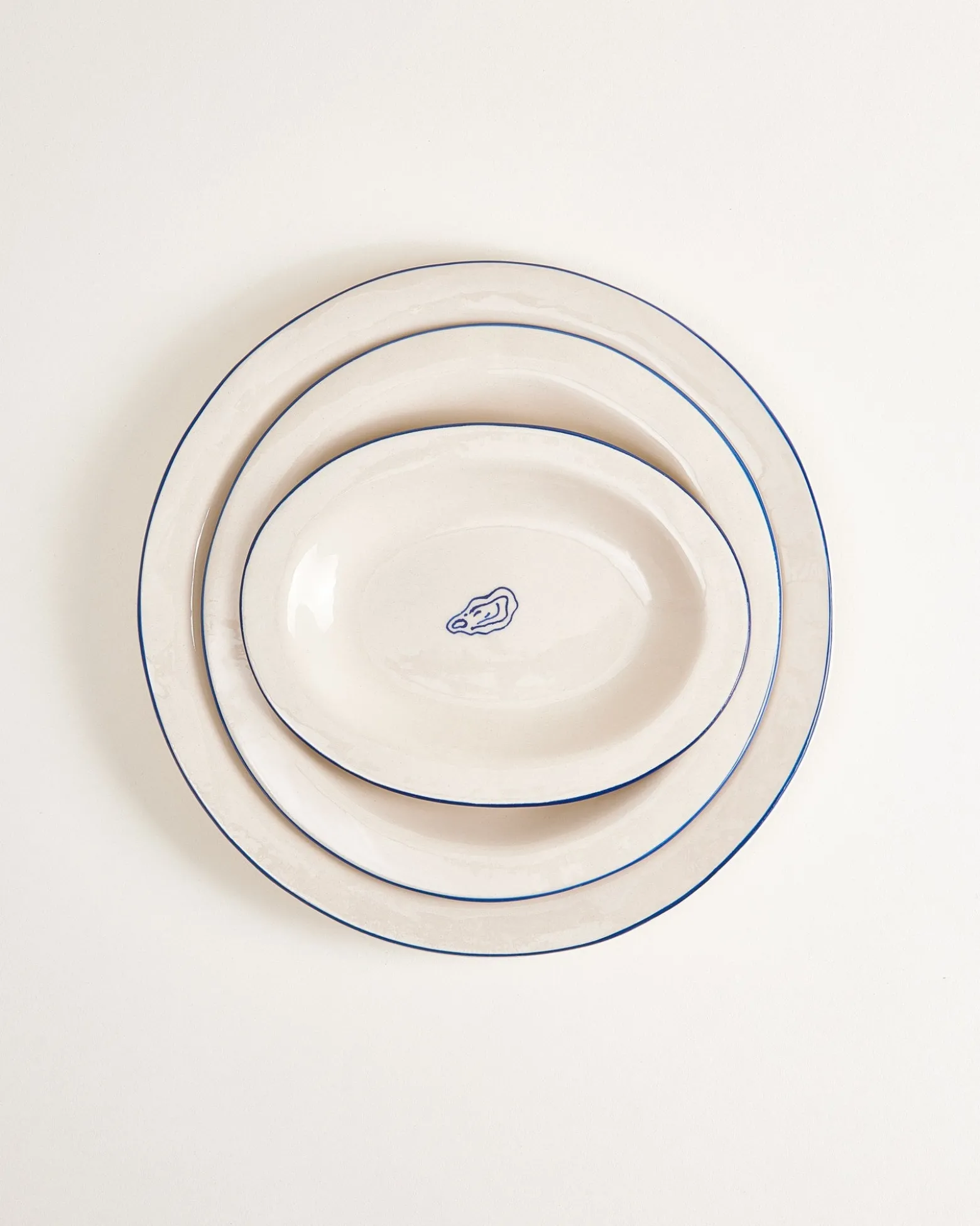 MaM x Sabre Paris - Plate set blue 5 pieces