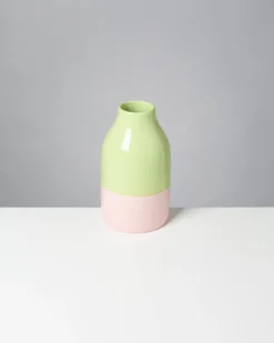Marisa vase - lime rose