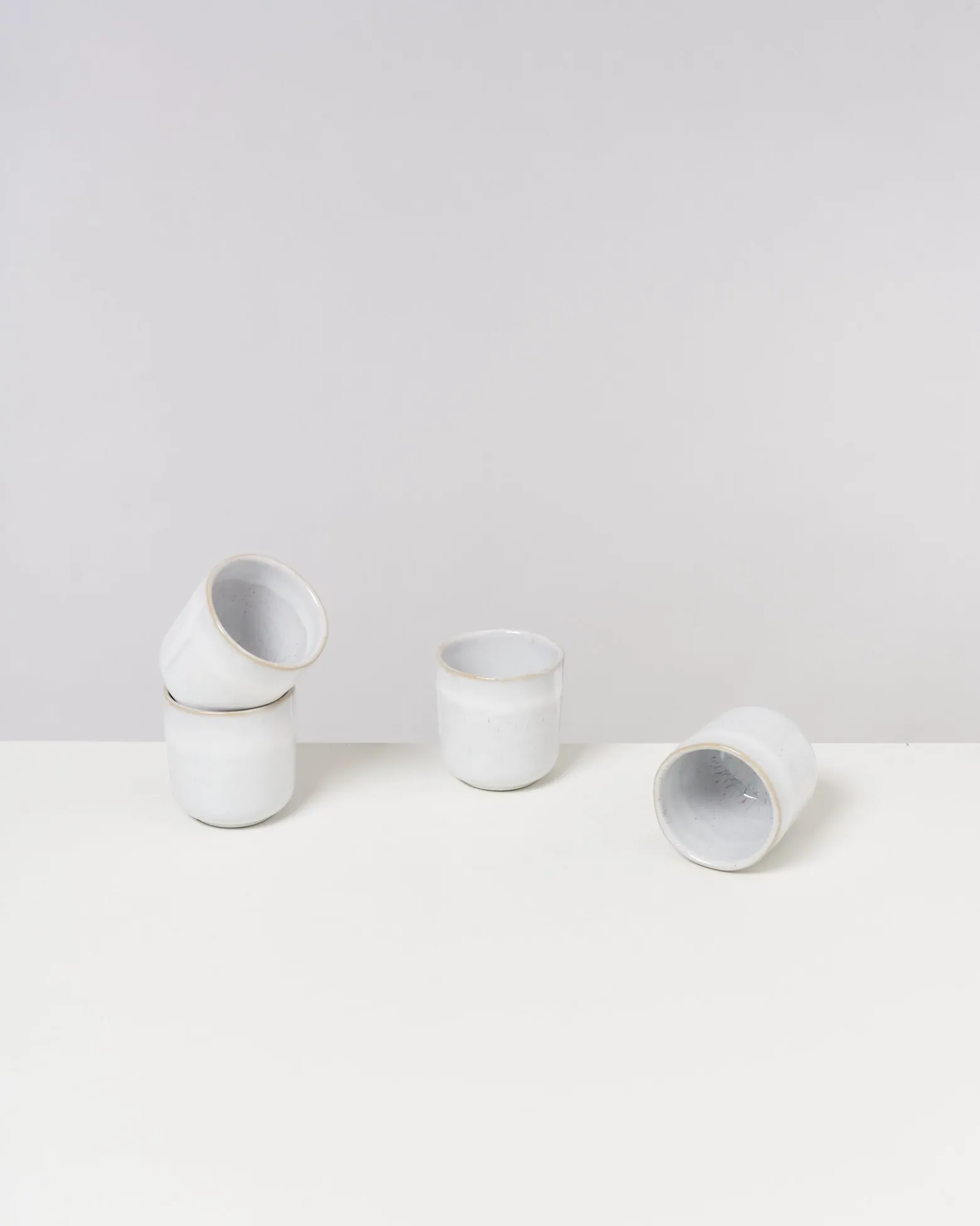 Melides Becher klein white 4er-Set
