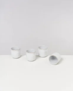 Melides Becher klein white 4er-Set