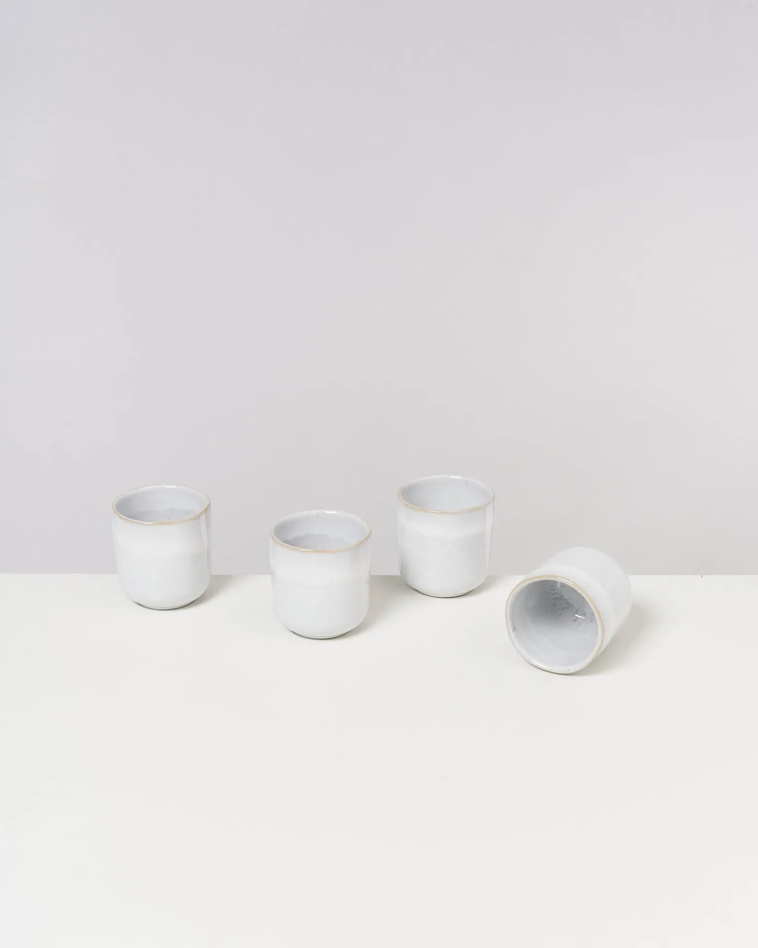 Melides Becher klein white 4er-Set