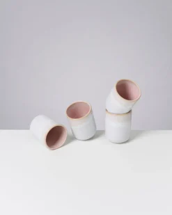 Melides - Set of 4 mugs large rosé