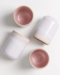 Melides - Set of 4 mugs large rosé