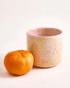 Nódoa - Cup large pink speckled