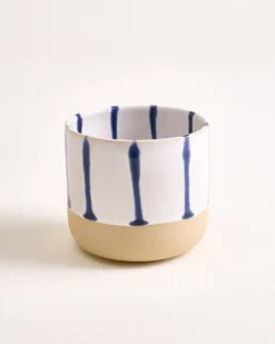 Nódoa - Cup large white blue