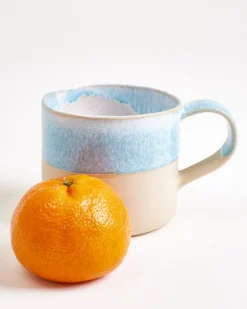 Nódoa - Large mug dipped light blue