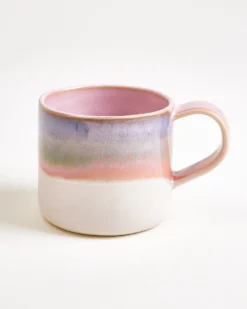 Nódoa - Large mug dipped pink blue