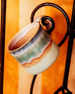 Nódoa - Large mug dipped pink blue