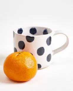 Nódoa - Large mug dotted black