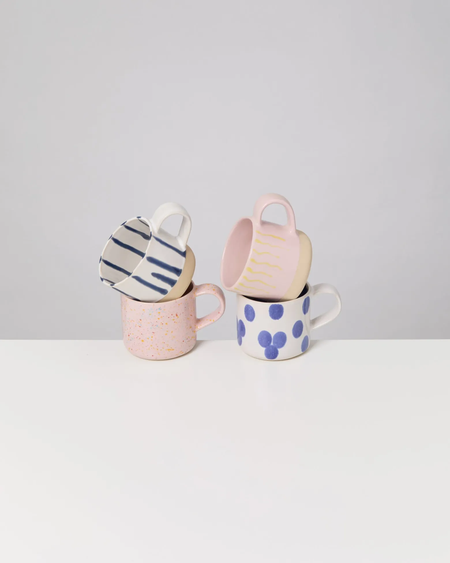 Nódoa Tasse groß mix 4er-Set