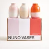 Nuno - Vase Set of 3 pink sand coral