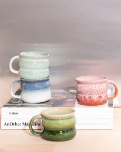 Ombra - Small mug Bubble pink orange