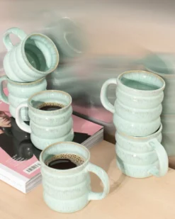 Ombra Tasse groß bubble mint 6er-Set