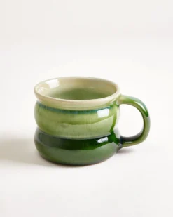 Ombra Tasse klein bubble grün dunkelgrün