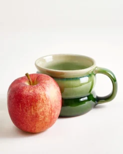 Ombra Tasse klein bubble grün dunkelgrün 6er-Set