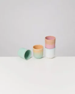 Pastel Whisper - Set of 4 small cups