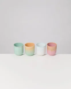 Pastel Whisper - Set of 4 small cups