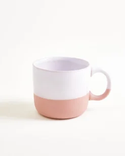 Seda - Mug small pink white