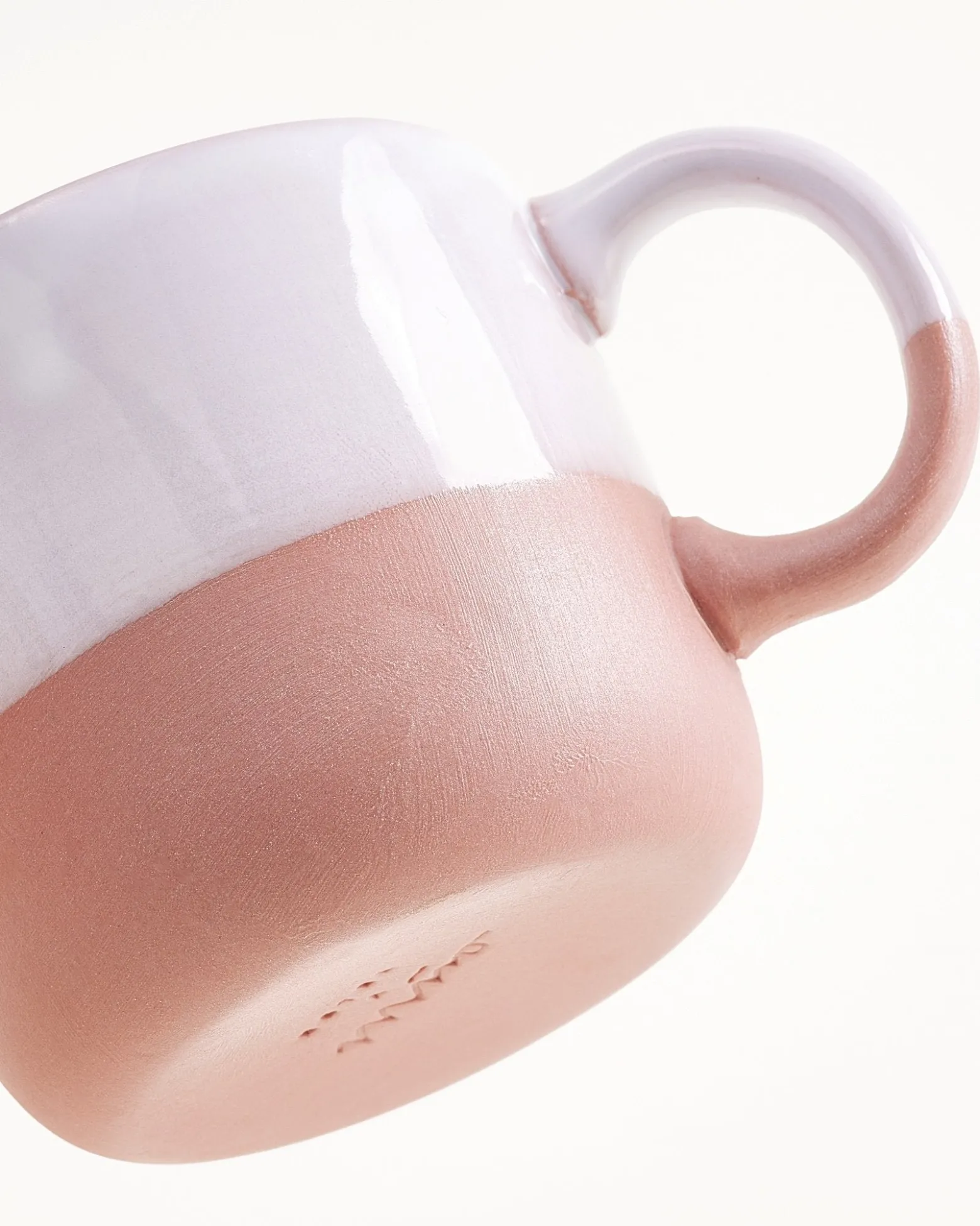 Seda Tasse klein rosé weiß 6er-Set