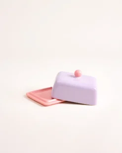 Seia Butterdose lila rosa