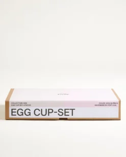 Seia Eierbecher rosa sand 4er-Set