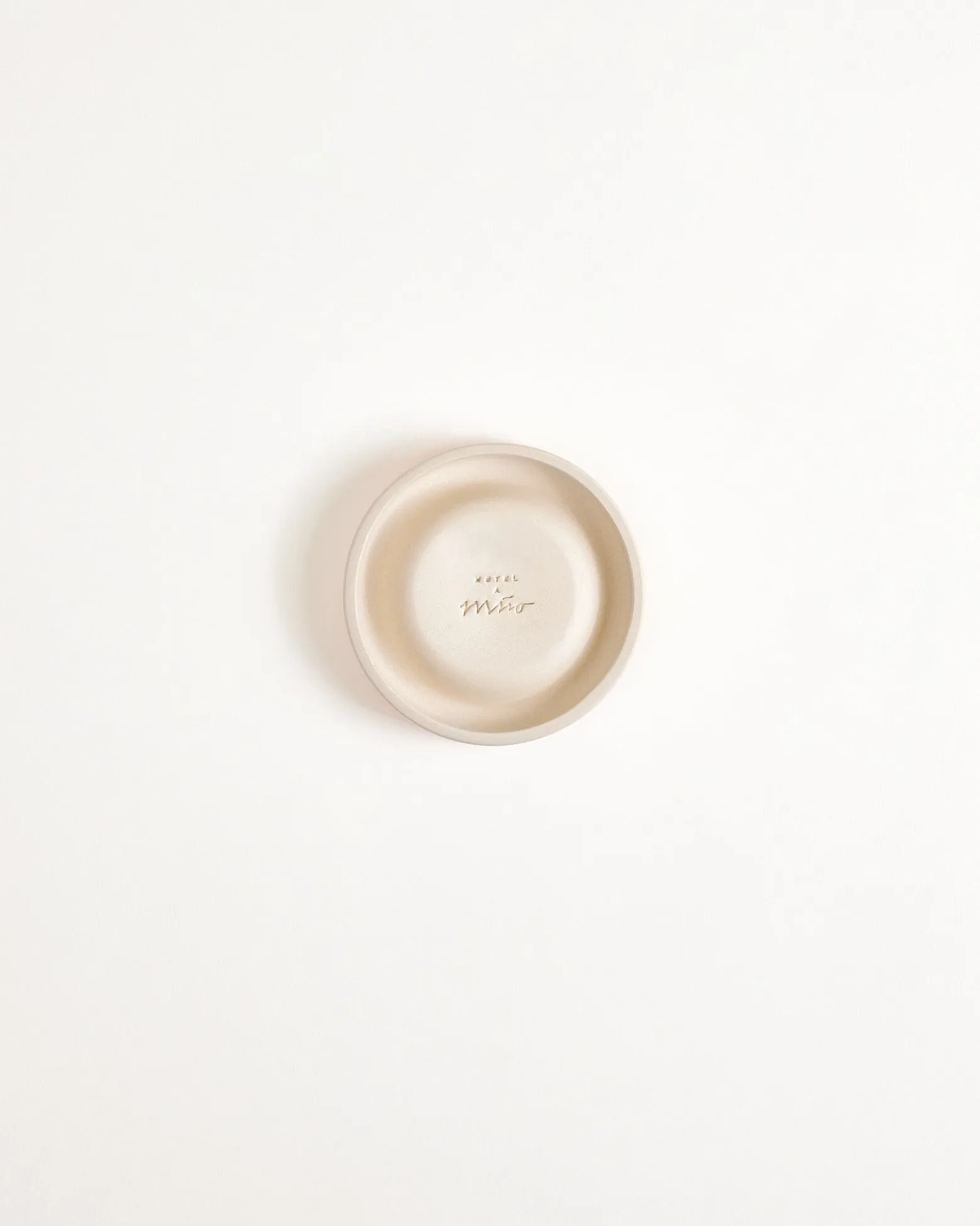 Seia - Espresso mug & Espresso saucer Heart sand