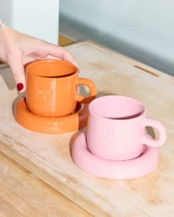 Seia Geschenk-Set Love Smile rosa orange 3-teilig