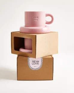 Seia - Gift set Love Smile pink orange 3 pieces