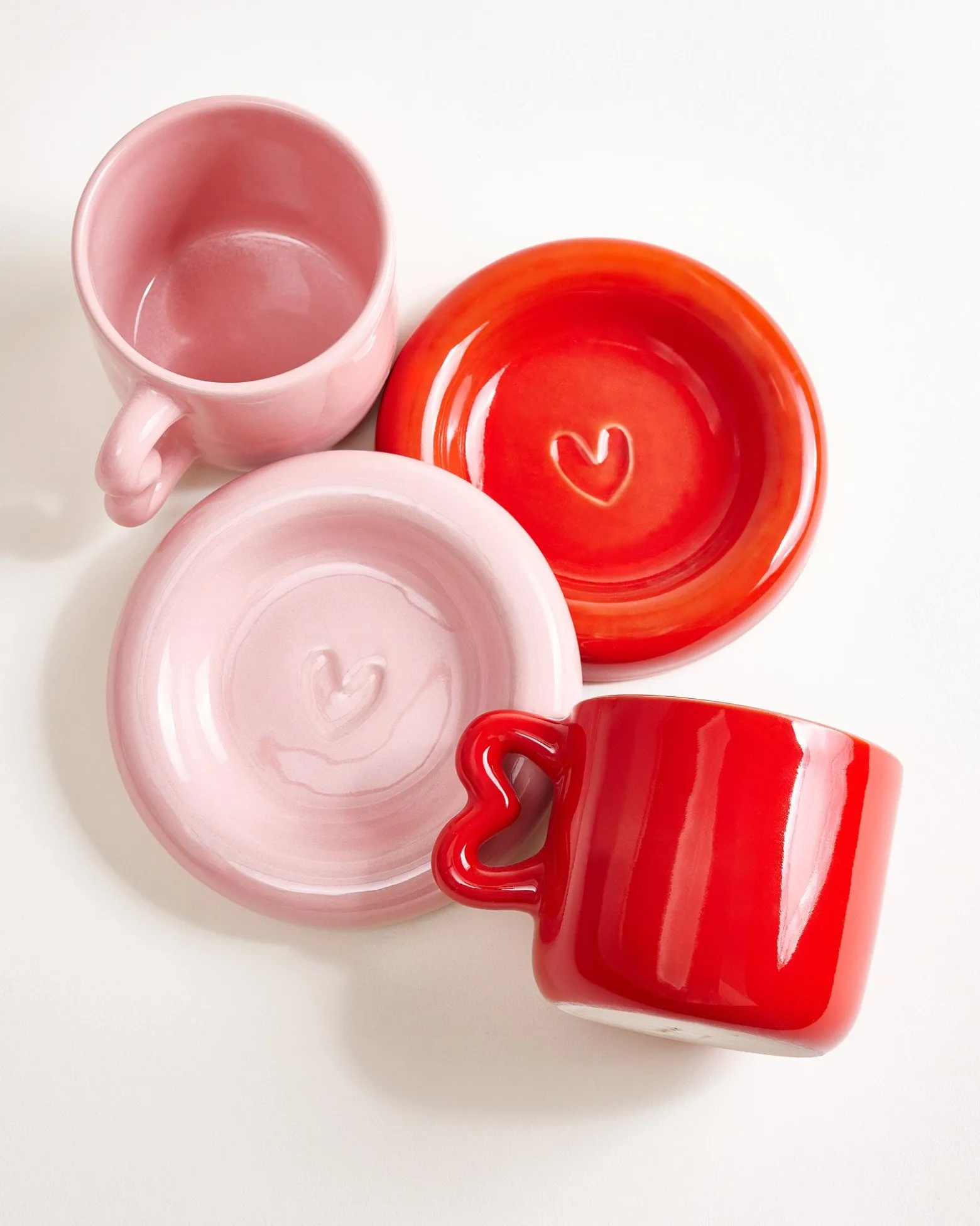 Seia Gift Set, Pink and Red, 5-Piece