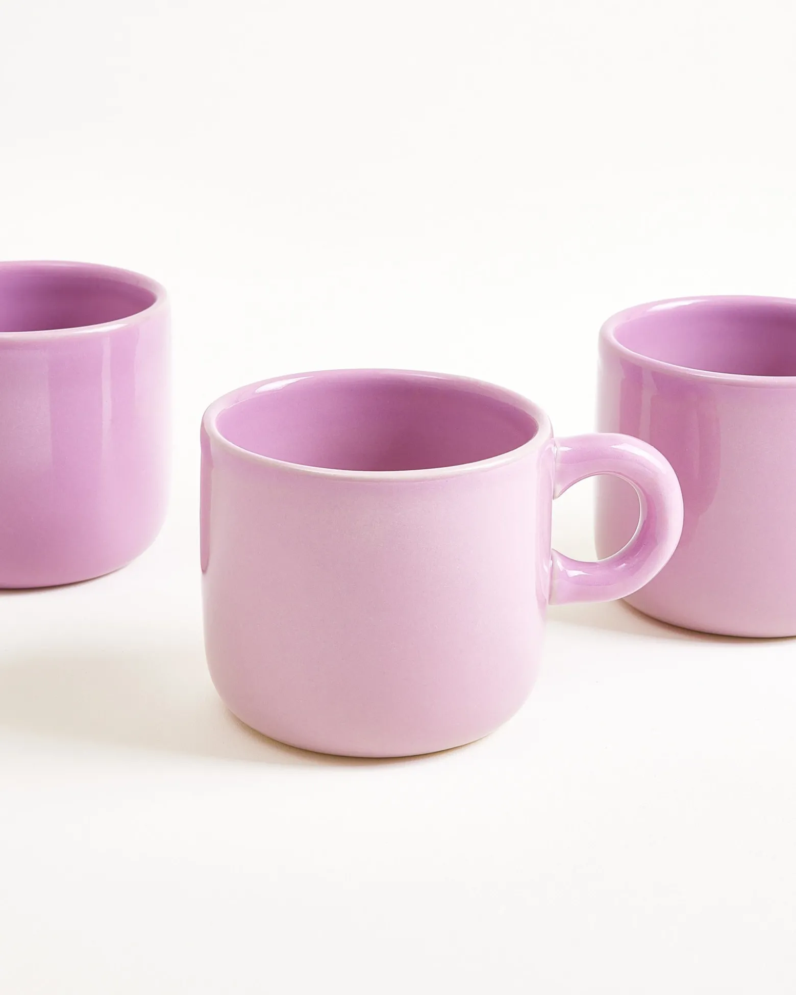 Seia mug & saucer purple