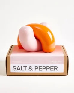 Seia - Salt & pepper shakers orange pink