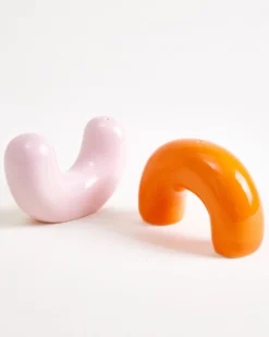Seia - Salt & pepper shakers orange pink