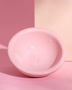 Seia - Small cereal bowl Heart pink