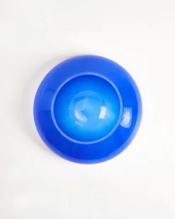 Seia - Small glass bowl dark blue