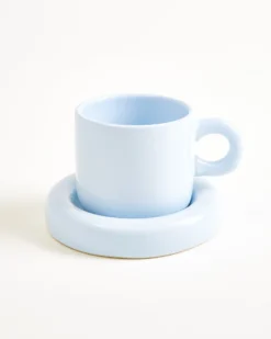 Seia Tasse & Untertasse hellblau