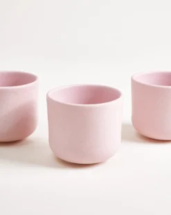 Sereno Becher klein rosa 4er-Set
