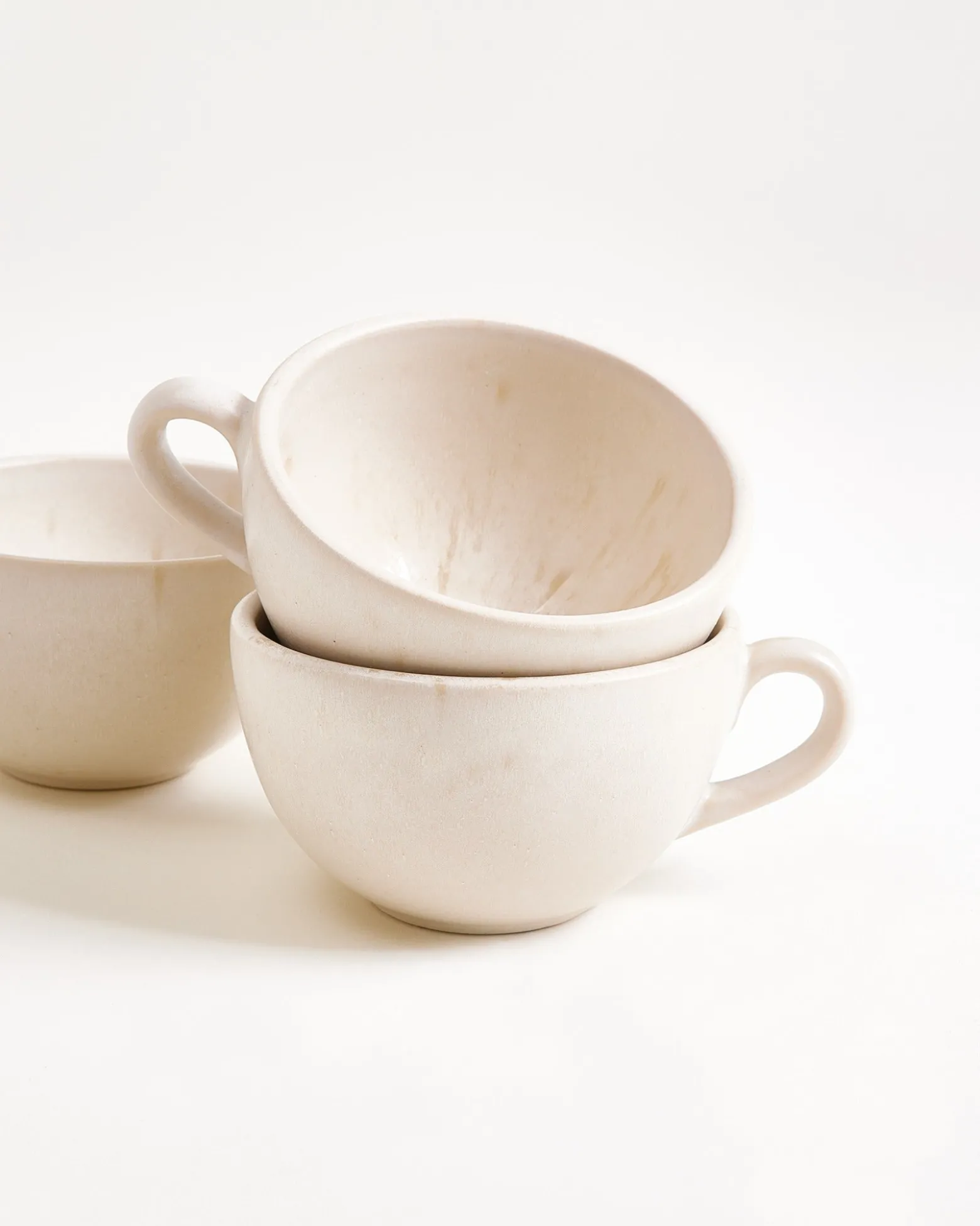 Sintra Cappuccinotasse & Untertasse klein classic sand 4er-Set
