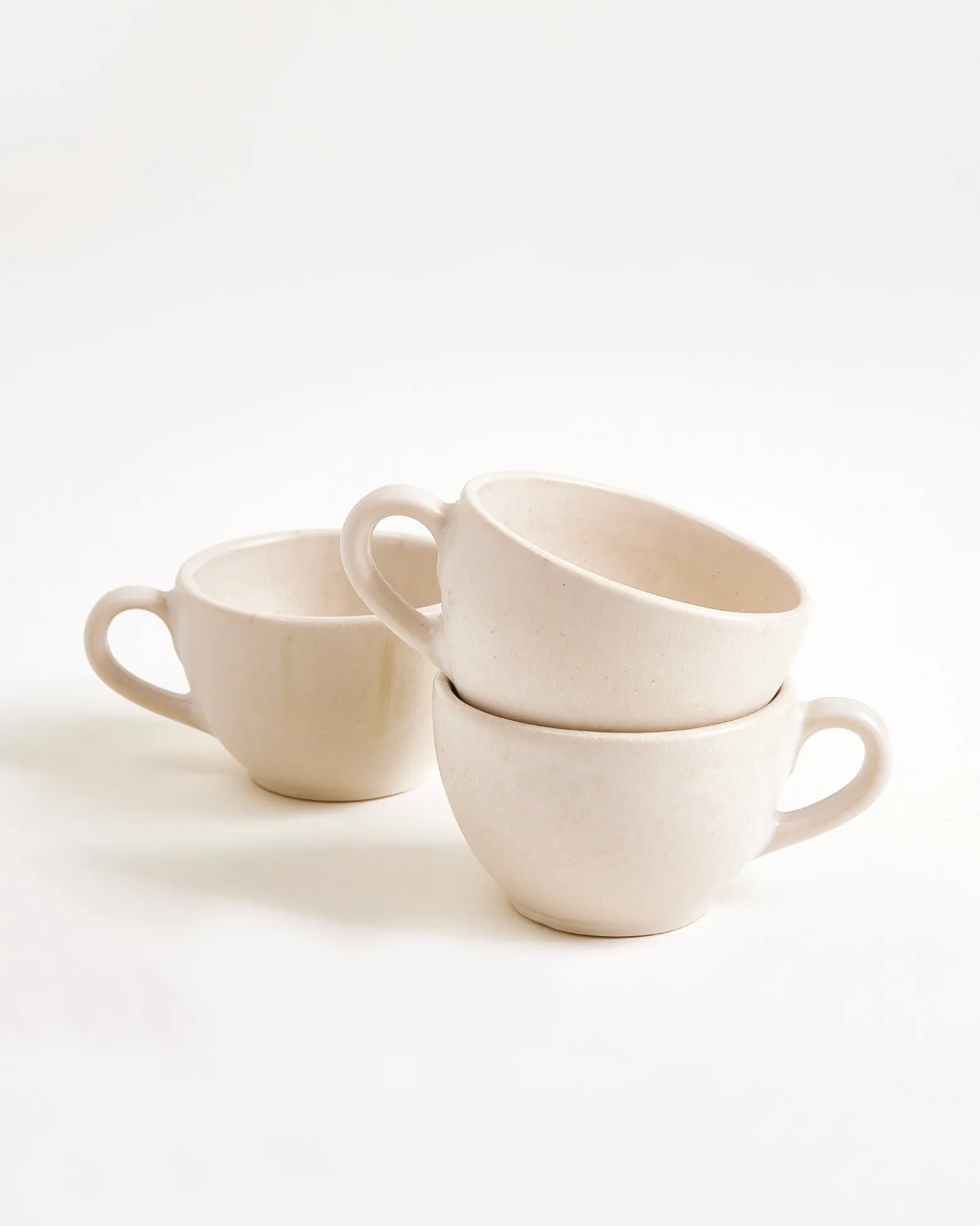 Sintra Espressotasse & Espressountertasse classic sand 6er-Set