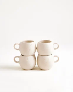 Sintra Espressotasse sand 4er-Set